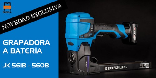 Josef Kihlberg lanza sus grapadoras de cartón a batería